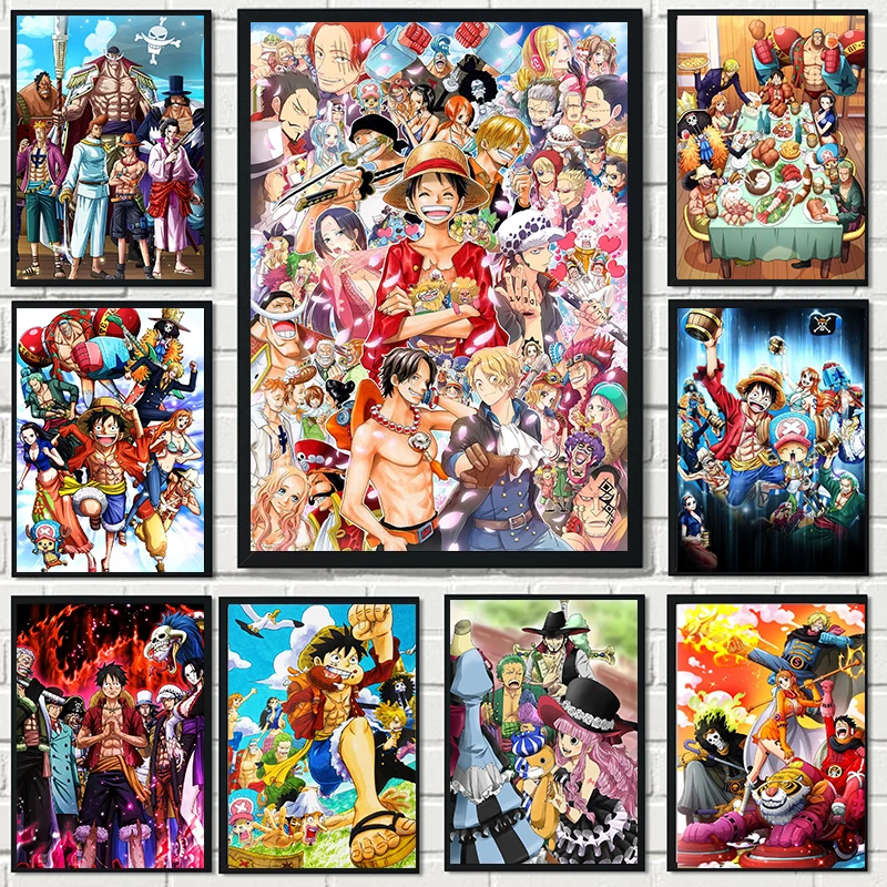 One Piece Canvas Painting Japanese Anime Character Luffy Zoro Poster HD Print Wall Art Prints Home Kids Room Decoration Murals
One Piece Canvas Painting Japanese Anime Character Luffy Zoro Poster HD Print Wall Art Prints Home Kids Room Decoration Murals