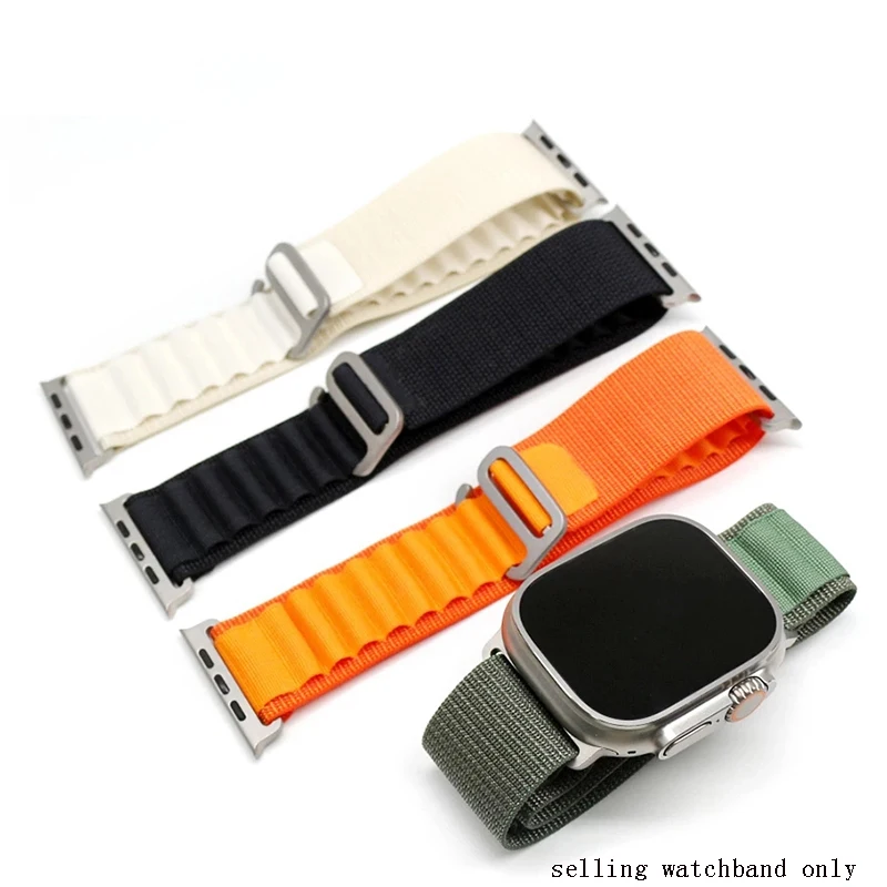 Ремешок нейлоновый Плетеный для Apple Watch Band Ultra Series 8 7 6 SE 5 4 iWatch, спортивный браслет с застежкой-крючком для iWatch 49 мм
Ремешок нейлоновый Плетеный для Apple Watch Band Ultra Series 8 7 6 SE 5 4 iWatch, спортивный браслет с застежкой-крючком для iWatch 49 мм