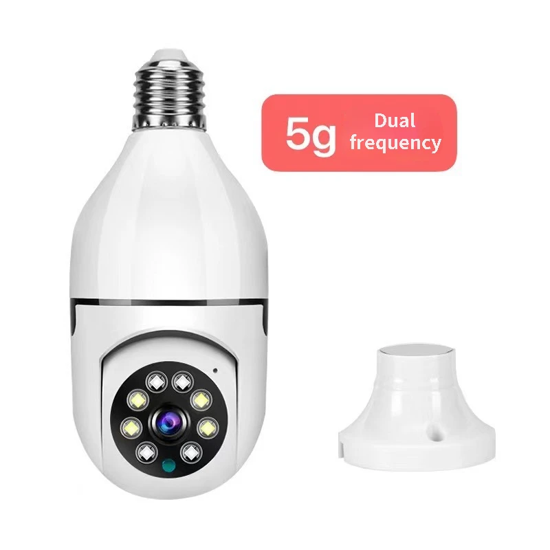 3MP E27 Bulb Camera WiFi Indoor Video Surveillance 1080P Home Security Monitor Full Color Night Vision Auto Tracking Carecam Pro
3MP E27 Bulb Camera WiFi Indoor Video Surveillance 1080P Home Security Monitor Full Color Night Vision Auto Tracking Carecam Pro