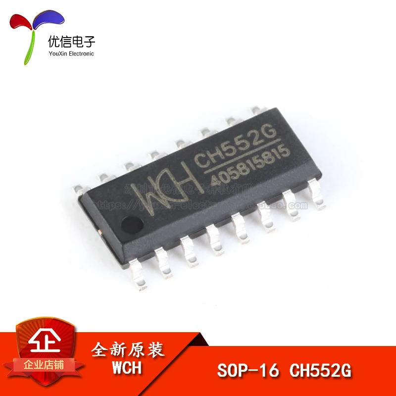 Оригинальный SMD CH552G SOP-16 16 Кб 8-битный Улучшенный USB микроконтроллер IC чип
Оригинальный SMD CH552G SOP-16 16 Кб 8-битный Улучшенный USB микроконтроллер IC чип