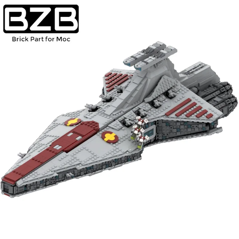 BZB Republic Venator Class Attack Cruiser Building Blocks Set Space Wars Soldiers Transport Spaceship Arms Idea Toys For Gifts
BZB Republic Venator Class Attack Cruiser Building Blocks Set Space Wars Soldiers Transport Spaceship Arms Idea Toys For Gifts
