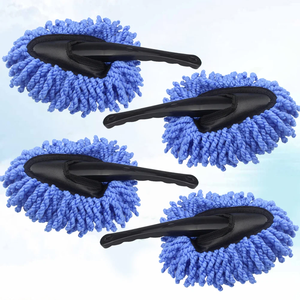 4 Pcs Duster Interior Cleaner Car Waxing Brush Car Cleaning Supplies with Handle for Car Bike Home Use (Blue)
4 Pcs Duster Interior Cleaner Car Waxing Brush Car Cleaning Supplies with Handle for Car Bike Home Use (Blue)