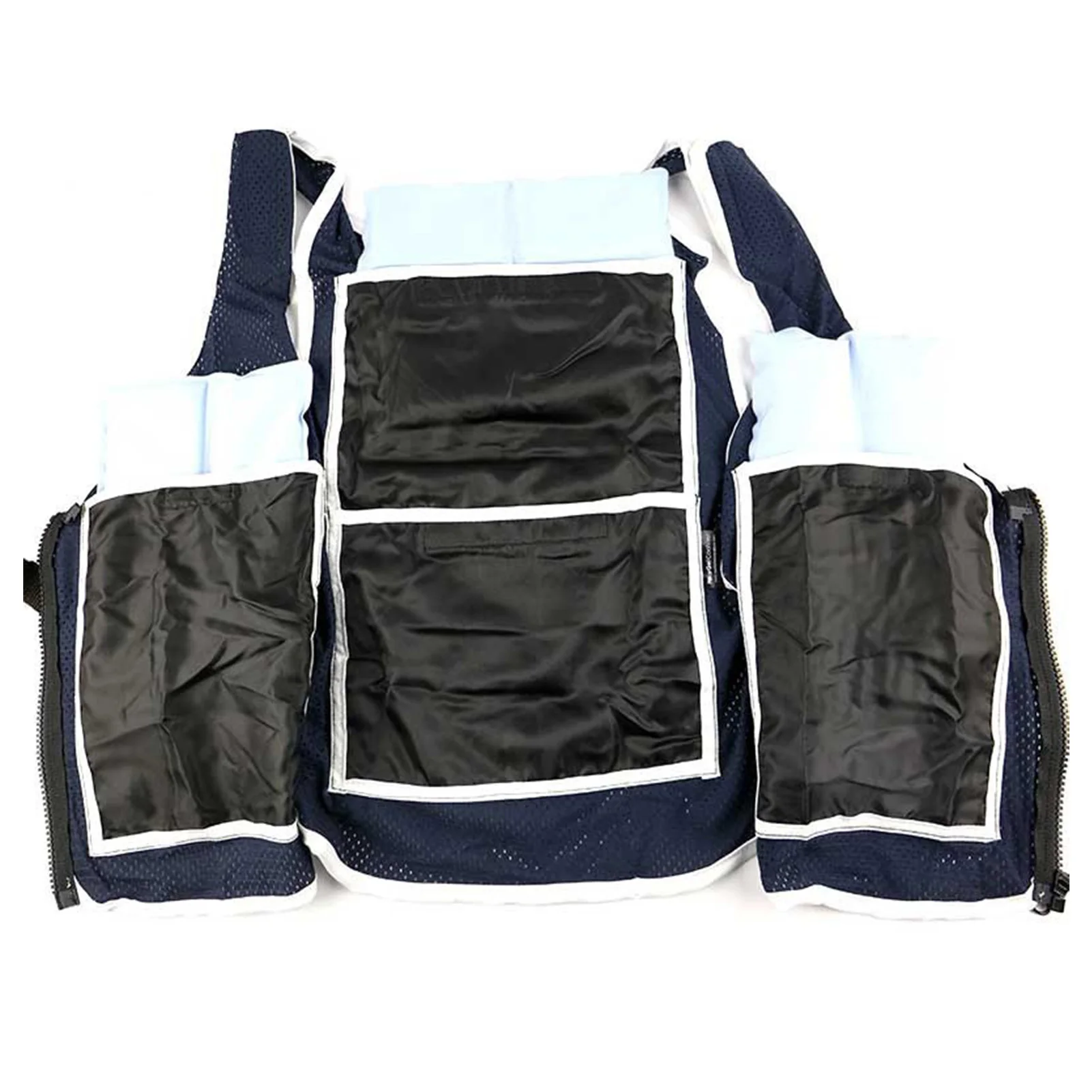 Summer Cooling Vest Outdoor Sports Adjustable Cool Vest With Set Of 4 Cooling Packs For Hiking Backpacking Fishing Running 
Summer Cooling Vest Outdoor Sports Adjustable Cool Vest With Set Of 4 Cooling Packs For Hiking Backpacking Fishing Running