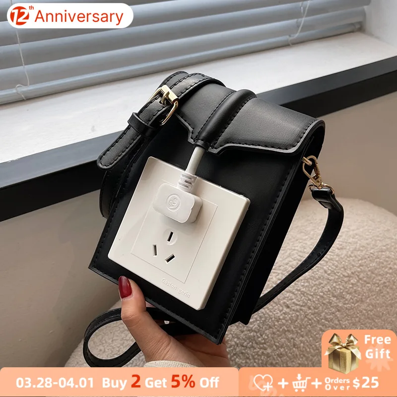 Fashion Design Women Socket Shoulder Bag Unusual Female Small Square Messenger Bags PU Leather Ladies Clutch Purse Handbags
Fashion Design Women Socket Shoulder Bag Unusual Female Small Square Messenger Bags PU Leather Ladies Clutch Purse Handbags