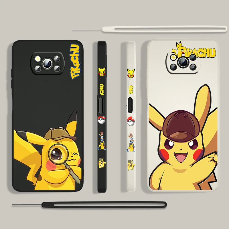 Pikachu Anime Cute Japan For Xiaomi POCO X3 NFC F3 GT M4 M3 M2 Pro C3 X2 11 Ultra Liquid Left Rope Phone Case Fundas Coque Capa
Pikachu Anime Cute Japan For Xiaomi POCO X3 NFC F3 GT M4 M3 M2 Pro C3 X2 11 Ultra Liquid Left Rope Phone Case Fundas Coque Capa