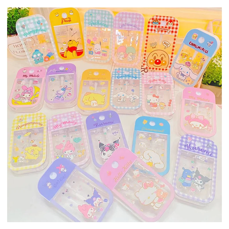 45ML Kawaii Anime Cartoon Kuromi Kt Cute Split Bottle My Melody Alcohol Bottle Cinnamoroll Portable Spray Bottle Gift for Girls 
45ML Kawaii Anime Cartoon Kuromi Kt Cute Split Bottle My Melody Alcohol Bottle Cinnamoroll Portable Spray Bottle Gift for Girls