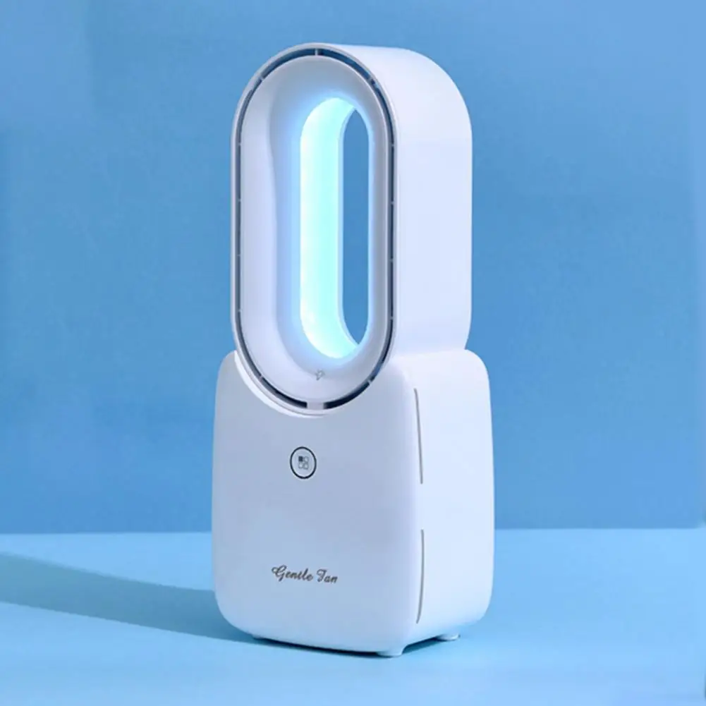 1 Set 2500mAh 4 Speeds Bladeless Fan with Touch Control LED Indicator Strong Wind Quiet Cooling Rechargeable Battery Operated Fa
1 Set 2500mAh 4 Speeds Bladeless Fan with Touch Control LED Indicator Strong Wind Quiet Cooling Rechargeable Battery Operated Fa