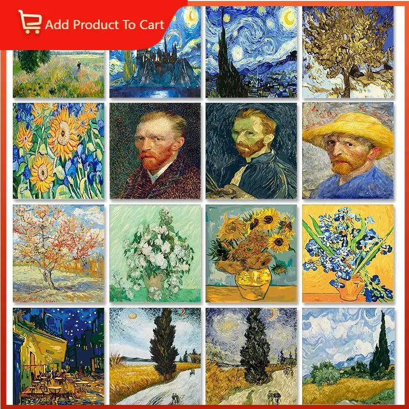 Van Gogh Paint By Numbers Kits On Canvas Figure DIY Frameless 60x75cm Oil Painting By Numbers Scenery Hand Painting Gift
Van Gogh Paint By Numbers Kits On Canvas Figure DIY Frameless 60x75cm Oil Painting By Numbers Scenery Hand Painting Gift