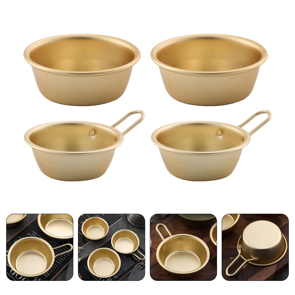 Bowls Bowl Koreandish Plate Rice Noodle Ramen Pot Soup Appetizer Plates Noodles Sauce Snack Golden Hiking Dessert Aluminum
Bowls Bowl Koreandish Plate Rice Noodle Ramen Pot Soup Appetizer Plates Noodles Sauce Snack Golden Hiking Dessert Aluminum