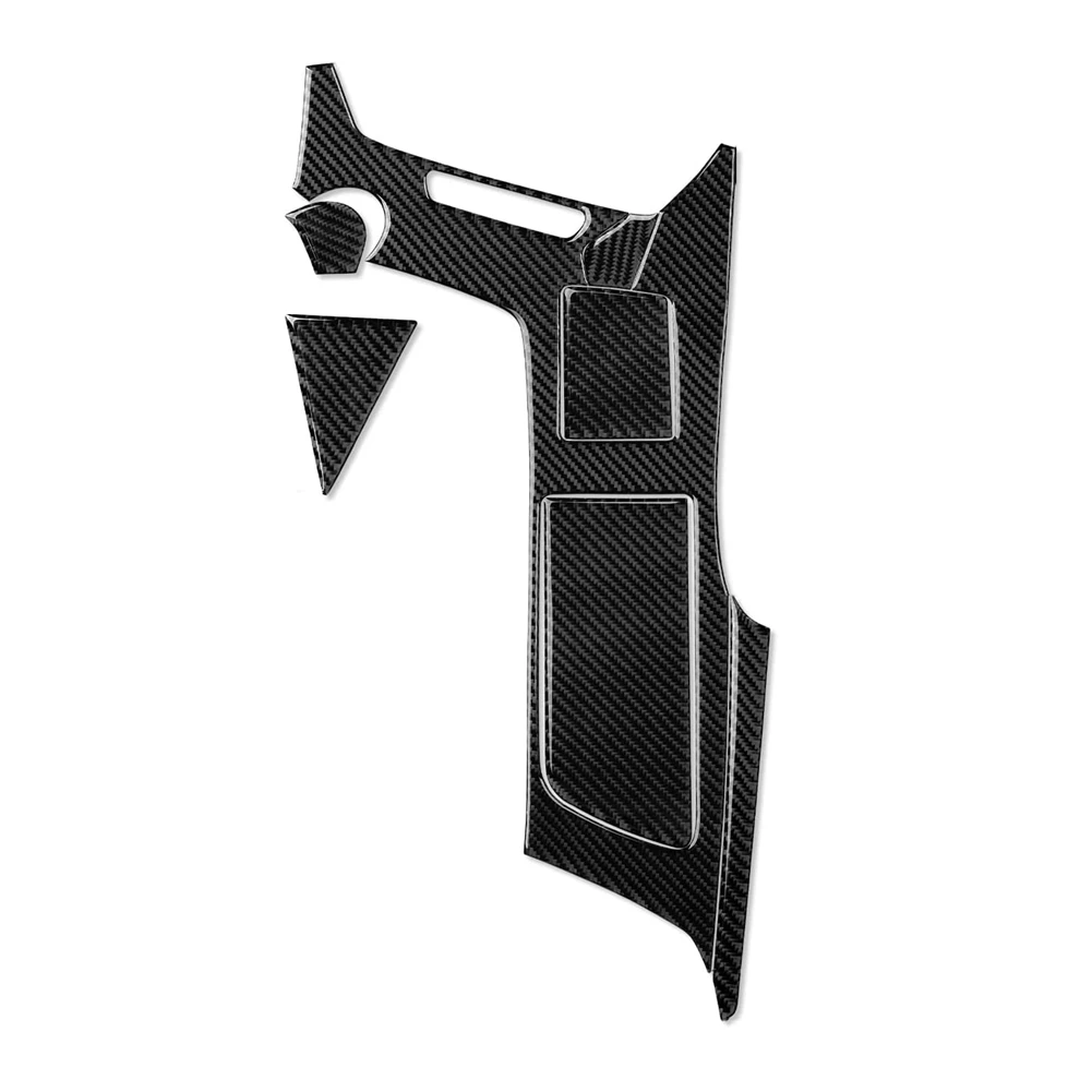 Central Console Cup Holder Cover Trims Sticker Kit Decal Carbon Fiber for Chevrolet Corvette C7 2014-2019 Interior,Black
Central Console Cup Holder Cover Trims Sticker Kit Decal Carbon Fiber for Chevrolet Corvette C7 2014-2019 Interior,Black