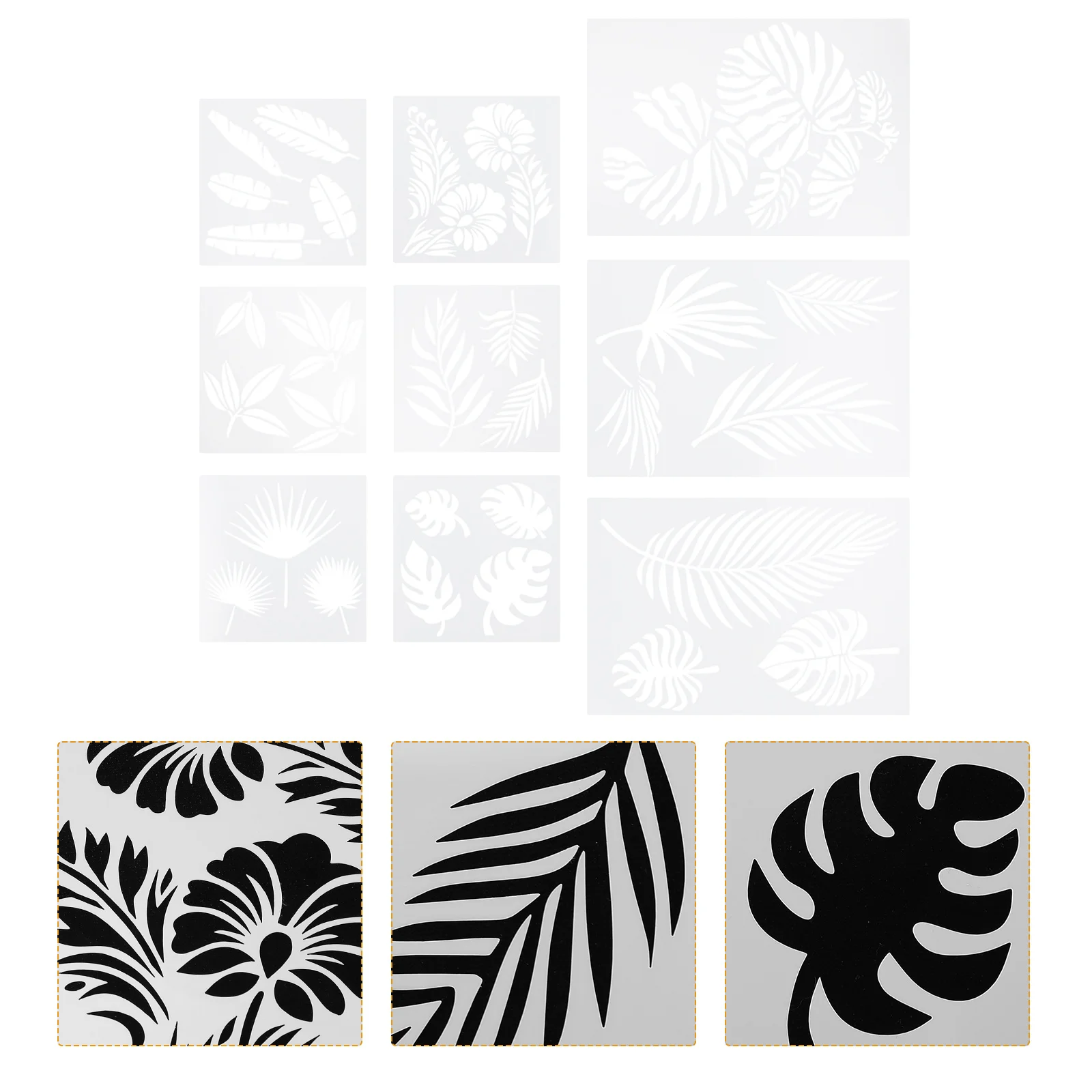 9 Sheets Hollow Green Leaf Painting Template Child Kids Stencils Botanical Leaves The Pet Plastic 
9 Sheets Hollow Green Leaf Painting Template Child Kids Stencils Botanical Leaves The Pet Plastic