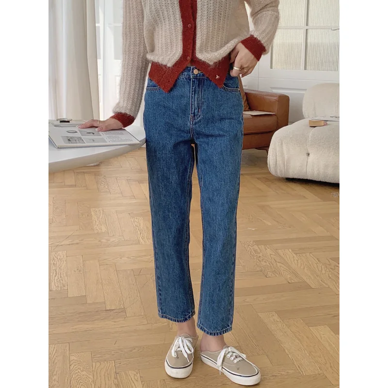High Waist Straight Jeans Women's Pencil Pants Spring and Autumn Fashion Thin Casual Nine-point Cigarette Pants Women's Clothing
High Waist Straight Jeans Women's Pencil Pants Spring and Autumn Fashion Thin Casual Nine-point Cigarette Pants Women's Clothing
