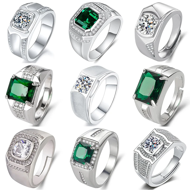 Fashion Domineering Men Adjustable Ring Inlaid Zircon Wedding Creative Opening Ring Personality Exquisite Couple Ring Jewelry
Fashion Domineering Men Adjustable Ring Inlaid Zircon Wedding Creative Opening Ring Personality Exquisite Couple Ring Jewelry