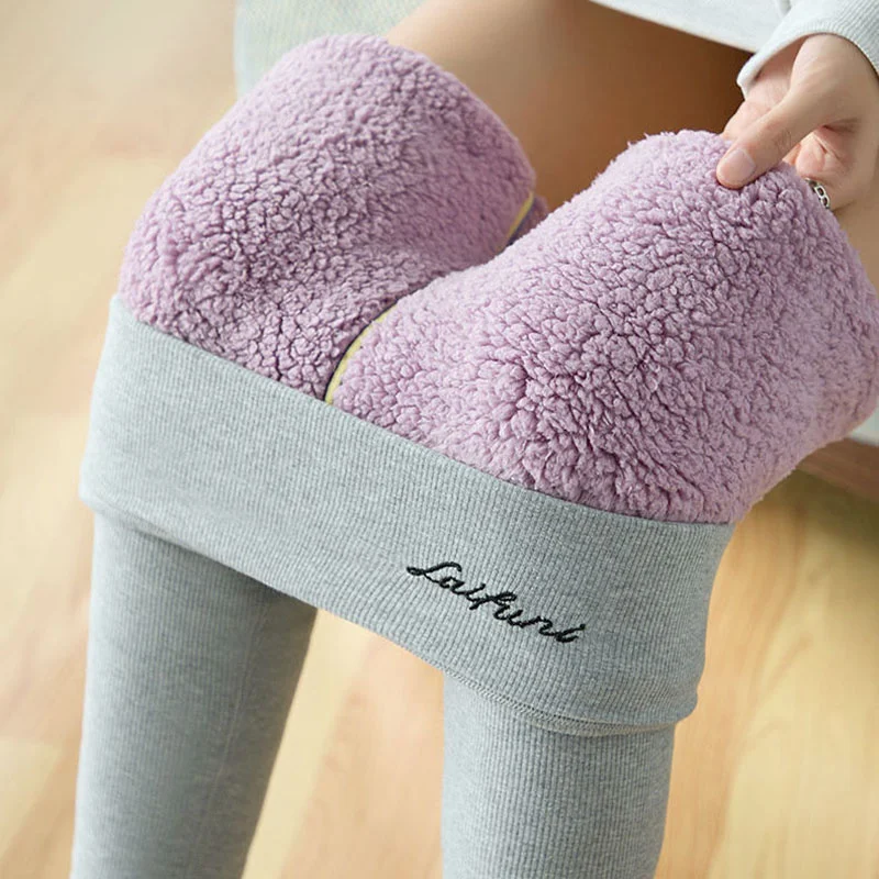 Winter Thick Warm Plush Pants Women Fashion High Waist Tight Fleece Trousers Woman Solid Color Casual Stretchy Leggings
Winter Thick Warm Plush Pants Women Fashion High Waist Tight Fleece Trousers Woman Solid Color Casual Stretchy Leggings