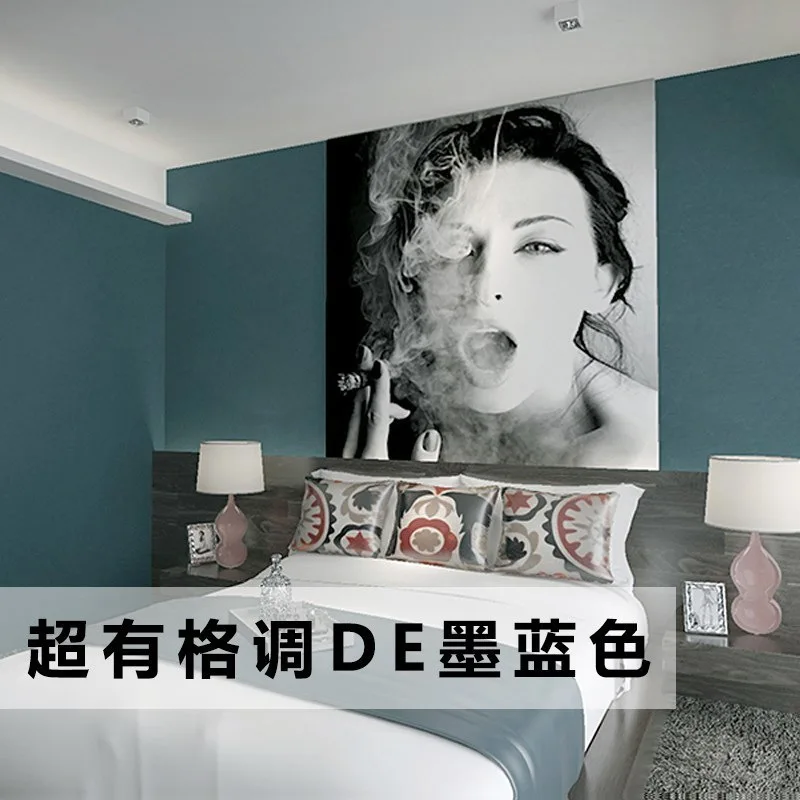 Solid Color Wallpaper Modern Simple Bedroom Plain Living Room Studio Restaurant Background Nordic Style Ink Blue Color Wallpaper
Solid Color Wallpaper Modern Simple Bedroom Plain Living Room Studio Restaurant Background Nordic Style Ink Blue Color Wallpaper
