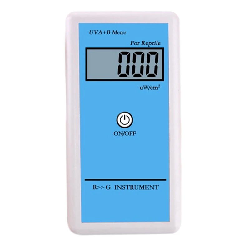 1Pcs RGM-UVA+B Meter Reptile Lamps Automotive Insulation Film UV Irradiance Meter 10% REF.NIST UVA B Irradiance Meter
1Pcs RGM-UVA+B Meter Reptile Lamps Automotive Insulation Film UV Irradiance Meter 10% REF.NIST UVA B Irradiance Meter