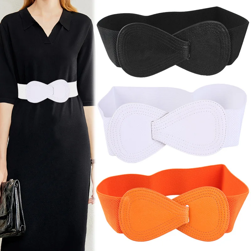 Bow Pattern Belts Women PU leather Dress Overcoat Belt Elastic Waist New Fashion Design Sexy Grace Fashion Color
Bow Pattern Belts Women PU leather Dress Overcoat Belt Elastic Waist New Fashion Design Sexy Grace Fashion Color