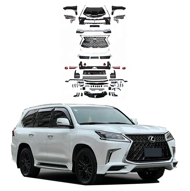 Детали для модификации автомобильного кузова facelift 2008-2015 Lexus Change To 2021 570 LX