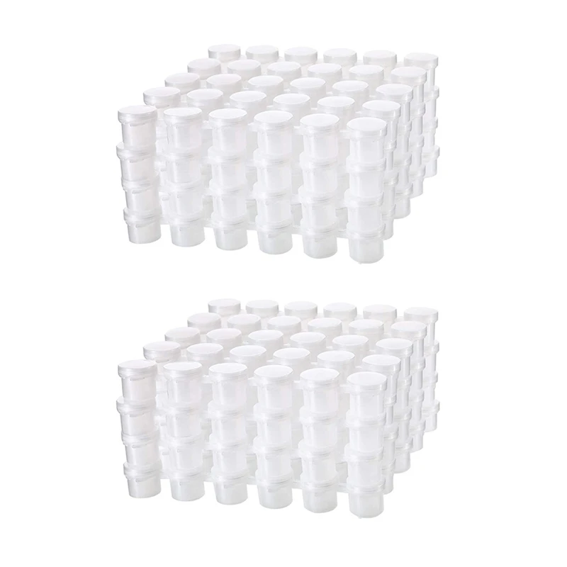 48 Strips 5Ml Empty Paint Strips Paint Cup Pots Clear Storage Containers Painting Arts Crafts Supplies 288 Pots In Total
48 Strips 5Ml Empty Paint Strips Paint Cup Pots Clear Storage Containers Painting Arts Crafts Supplies 288 Pots In Total