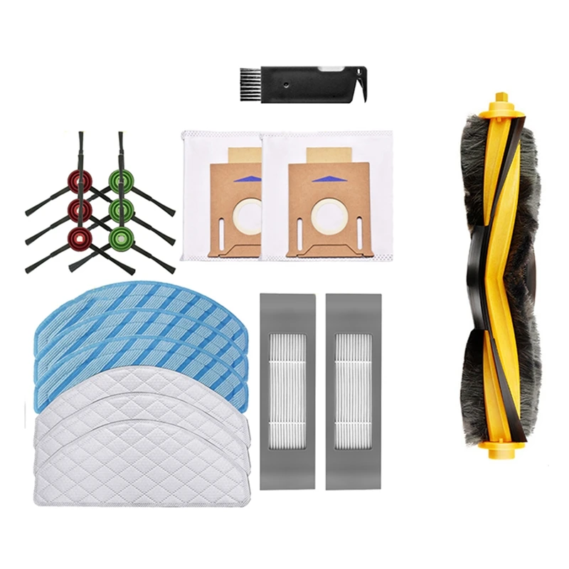 Для Ecovacs Deebot T8 T8 MAX Запчасти для робота-пылесоса Hepa Filter, основная боковая щетка, сменный пылесборник
Для Ecovacs Deebot T8 T8 MAX Запчасти для робота-пылесоса Hepa Filter, основная боковая щетка, сменный пылесборник