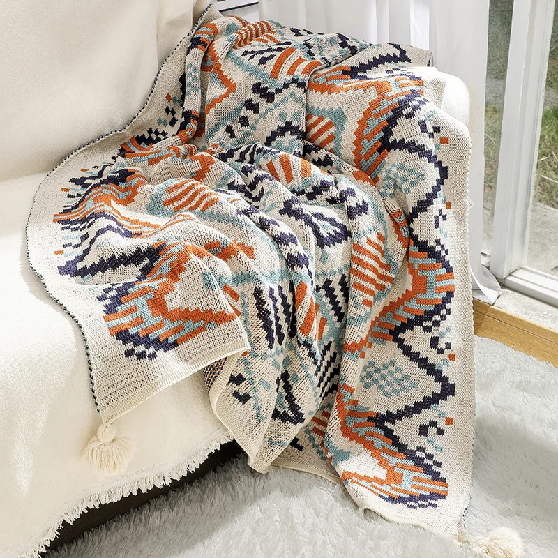 2023 Simple Knitting Wool Bohemian Shawl Blanket Acrylic Nap Blanket Winter Ornament Blanket Sofa Cover
2023 Simple Knitting Wool Bohemian Shawl Blanket Acrylic Nap Blanket Winter Ornament Blanket Sofa Cover