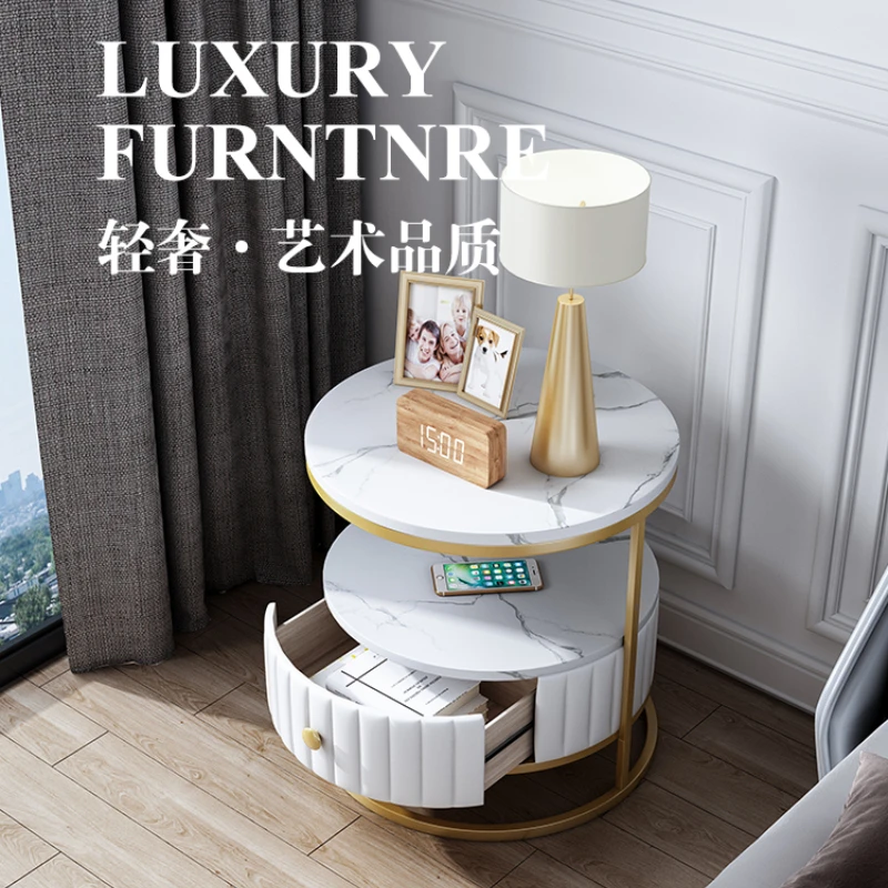 Sofa Side Cabinet Living Room Simple Modern Bedside Table Nordic Marble Stone Plate Side Table Corner Table Small Coffee Table
Sofa Side Cabinet Living Room Simple Modern Bedside Table Nordic Marble Stone Plate Side Table Corner Table Small Coffee Table