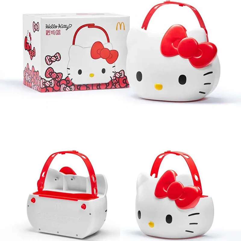 Kawaii Sundries Basket Sanrio HelloKittys Cartoon Creative Multi-Functional Storage Box Car Basket Sundries Rack Gift for Girls
Kawaii Sundries Basket Sanrio HelloKittys Cartoon Creative Multi-Functional Storage Box Car Basket Sundries Rack Gift for Girls