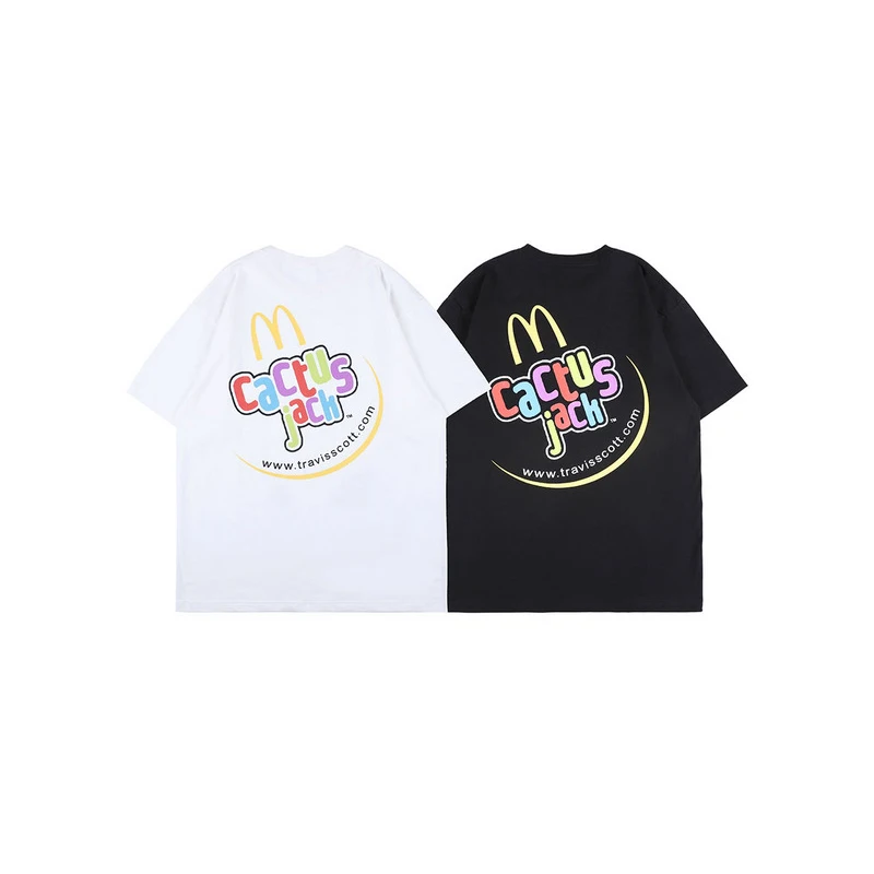Fashion Men T-Shirts Travis Scott Tour Short Sleeve CACTUS JACK Print Kanye West Men'S And Women'S Loose Short Sleeve T-Shirt
Fashion Men T-Shirts Travis Scott Tour Short Sleeve CACTUS JACK Print Kanye West Men'S And Women'S Loose Short Sleeve T-Shirt