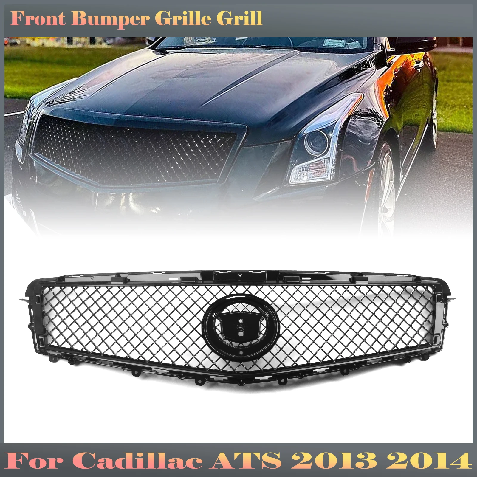 Front Grille Racing Grill Upper Bumper Mesh Grid For Mercedes Benz W118 W177 CLA45 A45 AMG 2019-2021 GT
Front Grille Racing Grill Upper Bumper Mesh Grid For Mercedes Benz W118 W177 CLA45 A45 AMG 2019-2021 GT