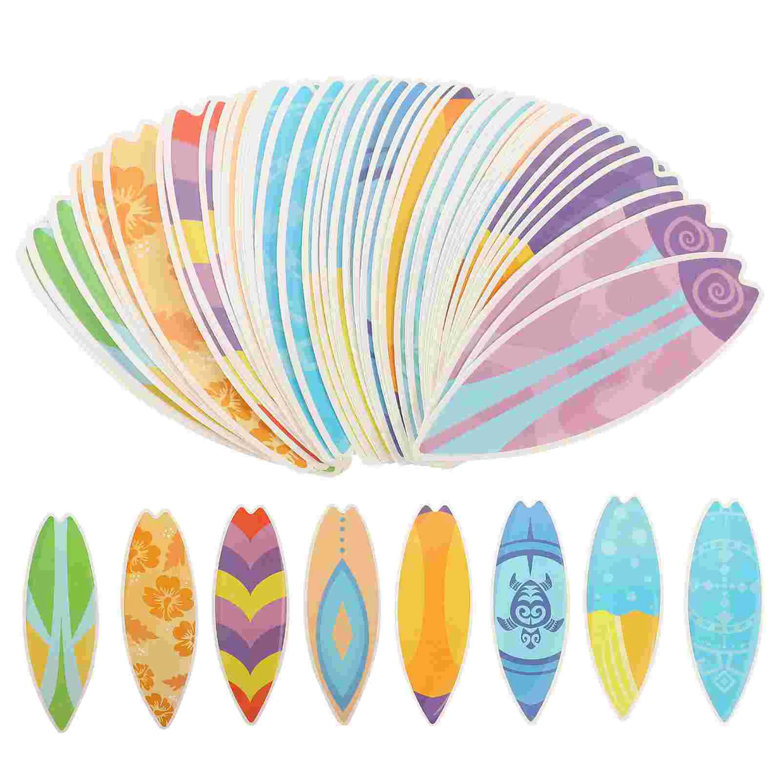 60pcs Surfboard Cut Outs Stickers Tropical Hawaii Surfboard Cutouts Colorful Surfboard
60pcs Surfboard Cut Outs Stickers Tropical Hawaii Surfboard Cutouts Colorful Surfboard