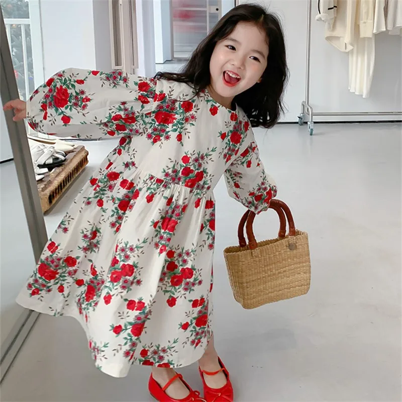 Girls Retro Dress Spring New Baby Girl Princess Dress Lolita Flower Classic Dress Girls Fashion Kids Outfit Children'S Clothing
Girls Retro Dress Spring New Baby Girl Princess Dress Lolita Flower Classic Dress Girls Fashion Kids Outfit Children'S Clothing