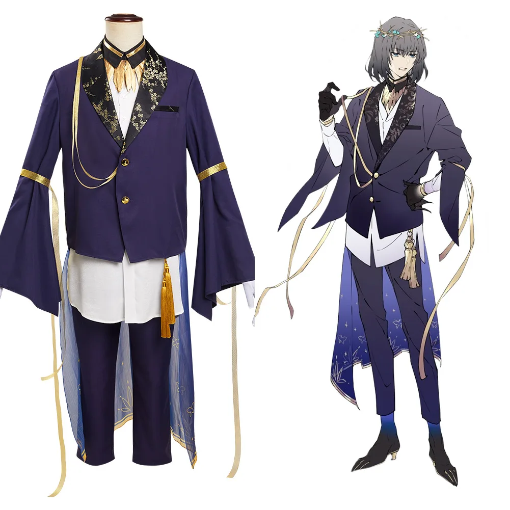 

Anime Fate/Grand Order Oberon Cosplay Costume Coat Pants Women Girls Outfits Halloween Carnival Suit