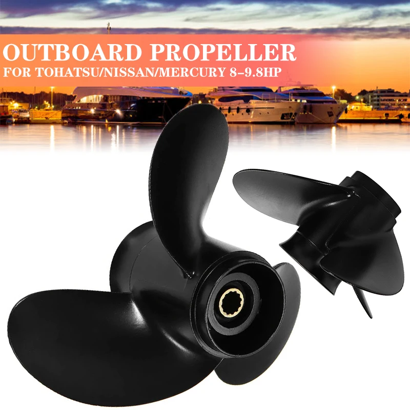 3-Blades 12-Spline Tooth Aluminum Alloy Marine Outboard Propeller 3B2-64515-0 For Tohatsu For Nissan/Mercury 8.5 x 7.5 8-9.8HP
3-Blades 12-Spline Tooth Aluminum Alloy Marine Outboard Propeller 3B2-64515-0 For Tohatsu For Nissan/Mercury 8.5 x 7.5 8-9.8HP