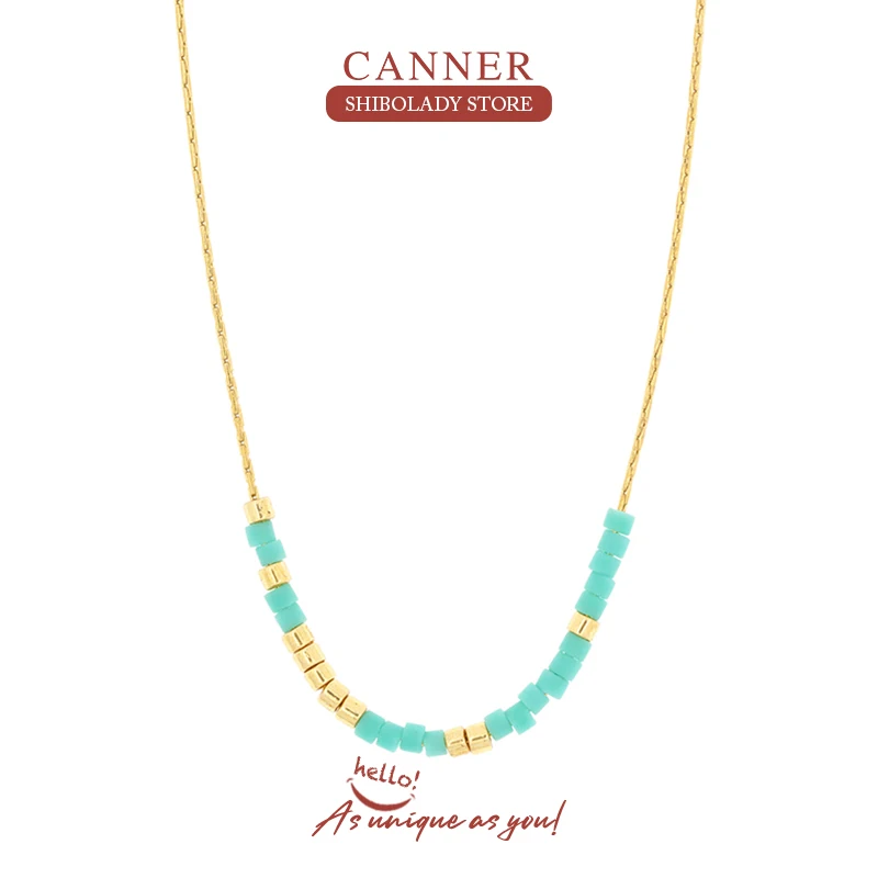 CANNER Bohemia Style Necklace For Women 925 Sterling Silver Summer Colored Zircon Chain Wedding Jewels Luxury Choker 2022 Trend
CANNER Bohemia Style Necklace For Women 925 Sterling Silver Summer Colored Zircon Chain Wedding Jewels Luxury Choker 2022 Trend