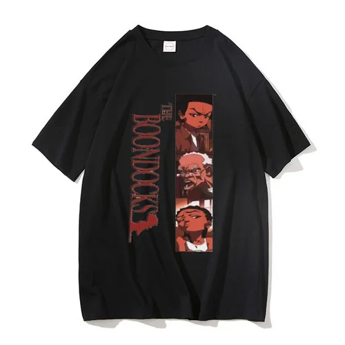 The Boondocks Huey and Riley T-shirt Man Fashion Casual EU Size T Shirt Men Women High Quality Pure Cotton Tshirt Short Sleeve
The Boondocks Huey and Riley T-shirt Man Fashion Casual EU Size T Shirt Men Women High Quality Pure Cotton Tshirt Short Sleeve