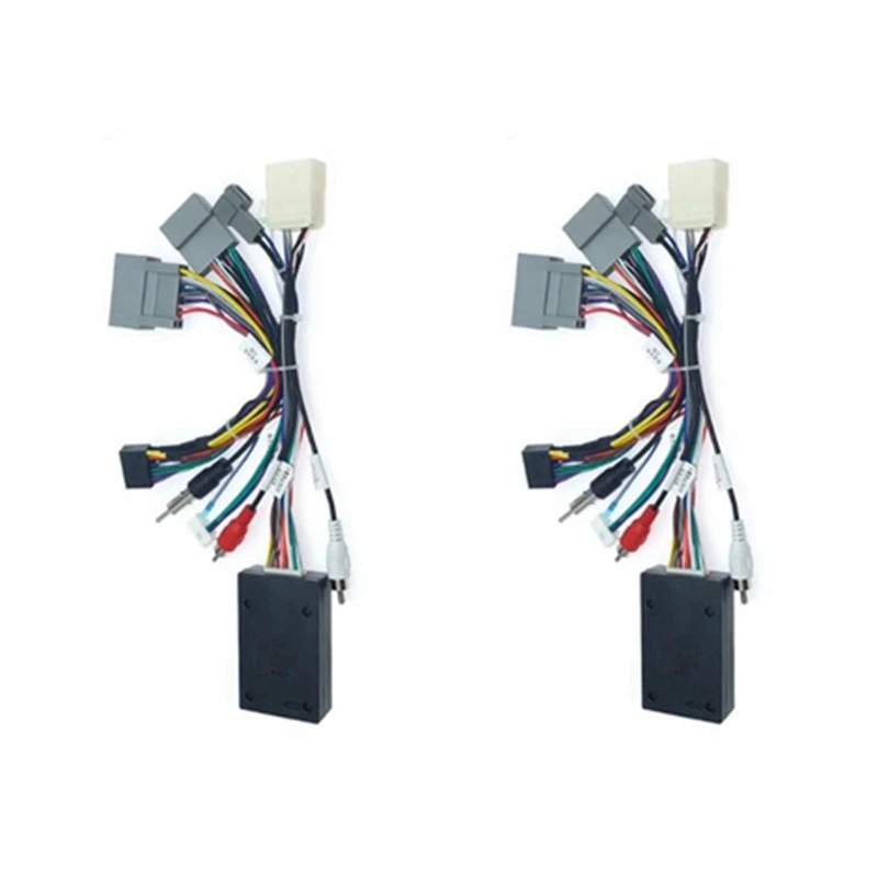 2X Car Audio Radio CD Player 16 PIN Android Power Cable Adapter With Canbus Box For Honda Civic CRV Media Wiring Harness
2X Car Audio Radio CD Player 16 PIN Android Power Cable Adapter With Canbus Box For Honda Civic CRV Media Wiring Harness
