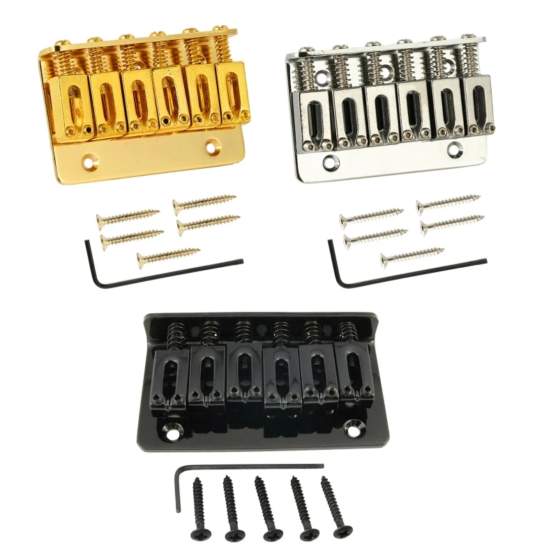 Guitar Saddle Bridge Hardtail with Screws & Wrench Guitar Bass Replacement Parts Drop Shipping
Guitar Saddle Bridge Hardtail with Screws & Wrench Guitar Bass Replacement Parts Drop Shipping