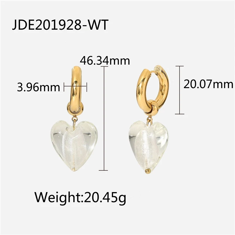 New 2022 Fashion vintage women light pink/coloured glaze/heart earrings/transparent/blue earrings girl jewelry gift
New 2022 Fashion vintage women light pink/coloured glaze/heart earrings/transparent/blue earrings girl jewelry gift