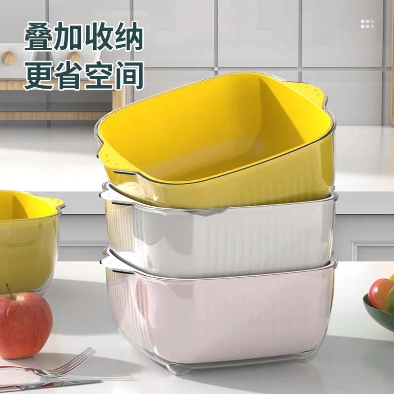 Household Kitchen Wash Wash The Popurality Wash Fruit Basket Laden Drop Double Compote Artifact For Food Bowl Of Fruit
Household Kitchen Wash Wash The Popurality Wash Fruit Basket Laden Drop Double Compote Artifact For Food Bowl Of Fruit