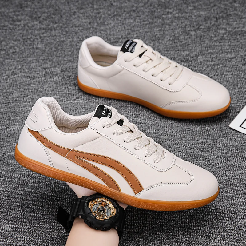 New Spring Fashion Brand Men Casual Shoes Soft Comfortable Pu Leather Shoes White Breathable Mens Sneakers Flats 2022 Men Shoes
New Spring Fashion Brand Men Casual Shoes Soft Comfortable Pu Leather Shoes White Breathable Mens Sneakers Flats 2022 Men Shoes