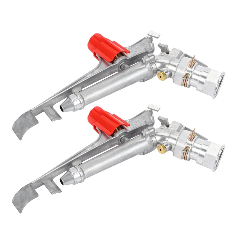 2X 1.5 Inch Garden Impact Water 360 Degree Adjustable Sprinkler Durable Zinc Alloy
2X 1.5 Inch Garden Impact Water 360 Degree Adjustable Sprinkler Durable Zinc Alloy