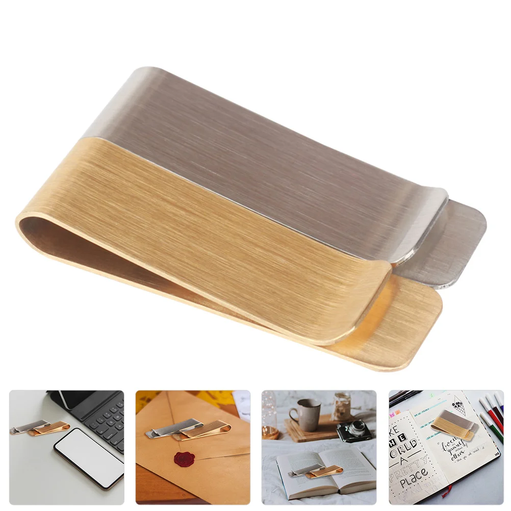 Clip Money Metal Clips Holder Business Cash Credit Brass Steel Stainless Clamp Wallet Front Pocket Paper File Binder Notebook
Clip Money Metal Clips Holder Business Cash Credit Brass Steel Stainless Clamp Wallet Front Pocket Paper File Binder Notebook