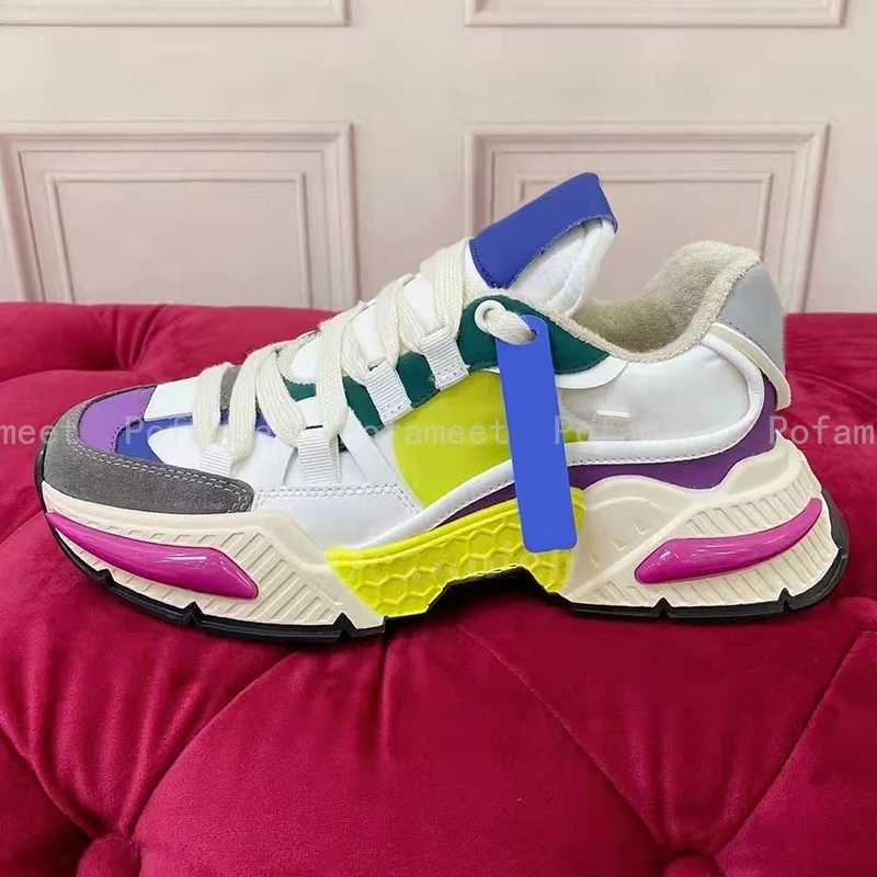 New Lace Up Flat High Quality Thick Sole Casual Shoes Cross-Tied Mixed Color Panel Breathable Sneakers Unisex Walking Shoes
New Lace Up Flat High Quality Thick Sole Casual Shoes Cross-Tied Mixed Color Panel Breathable Sneakers Unisex Walking Shoes