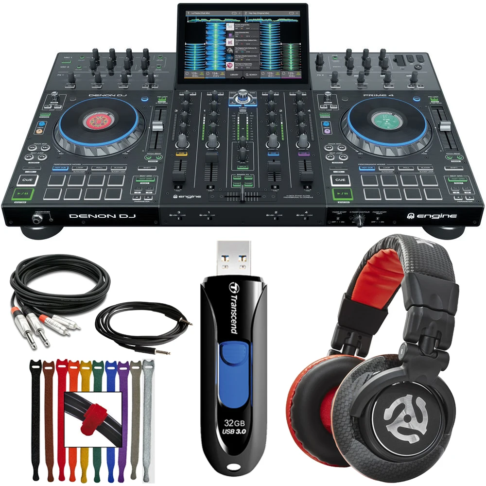 SUMMER SALES DISCOUNT ON GOODS AUTHENTIC 2020/2022 Denon DJ Prime4 4 Channel Standalone DJ System Serato DJ Controller Black
SUMMER SALES DISCOUNT ON GOODS AUTHENTIC 2020/2022 Denon DJ Prime4 4 Channel Standalone DJ System Serato DJ Controller Black