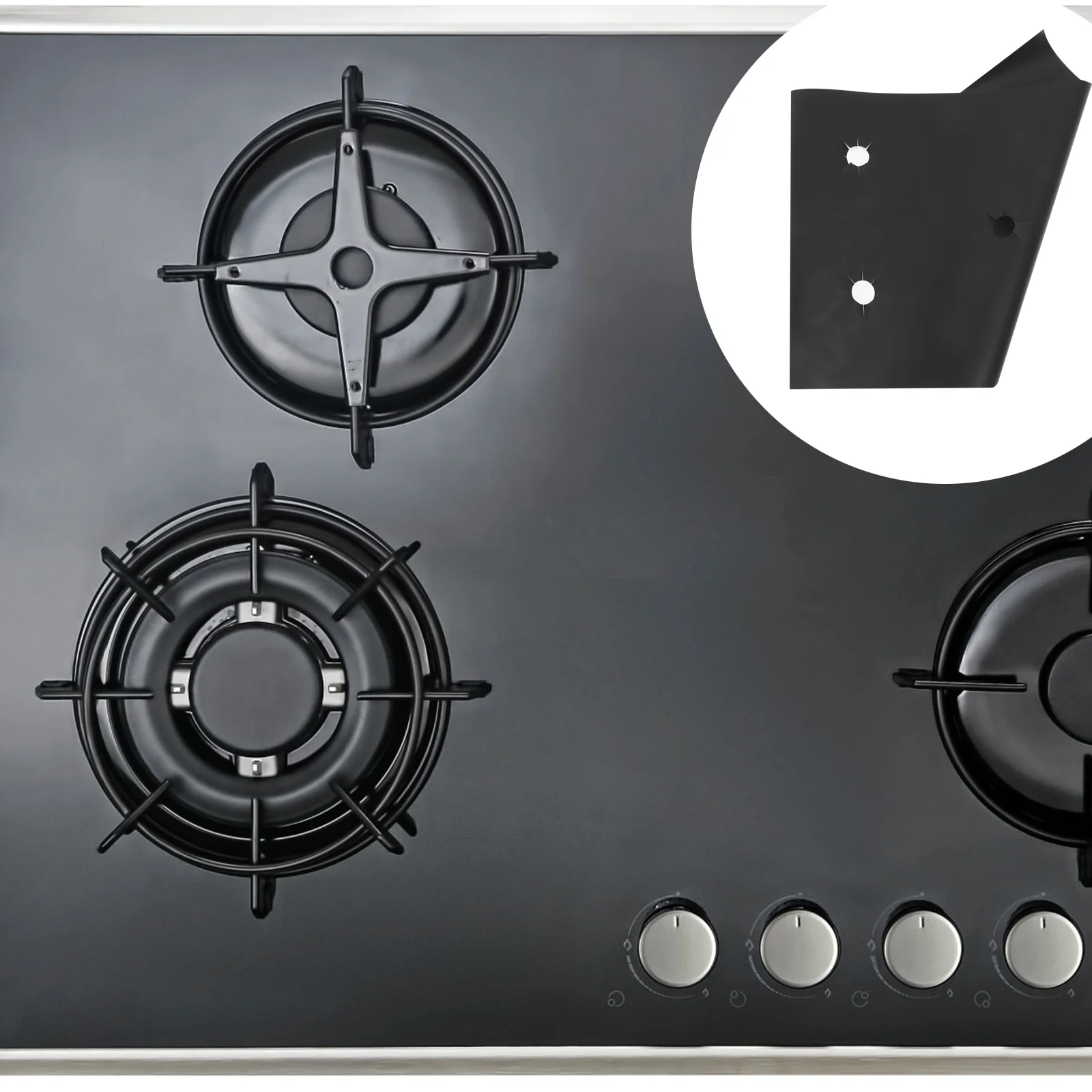 Gas Stove Protector Covers Liner Range Burner Topper Cover Brush Cleaner Kitchen Mats Cooktop Protectors Mat Guard
Gas Stove Protector Covers Liner Range Burner Topper Cover Brush Cleaner Kitchen Mats Cooktop Protectors Mat Guard