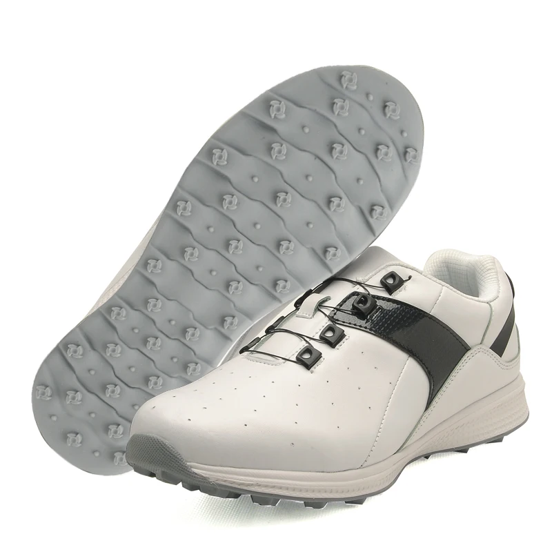 Men Genuine Leather Golf Sneakers Rotary Buckle Anti slip Wear resistant Golf Training Shoes Comfortable Men's Golf Sneakers
Men Genuine Leather Golf Sneakers Rotary Buckle Anti slip Wear resistant Golf Training Shoes Comfortable Men's Golf Sneakers