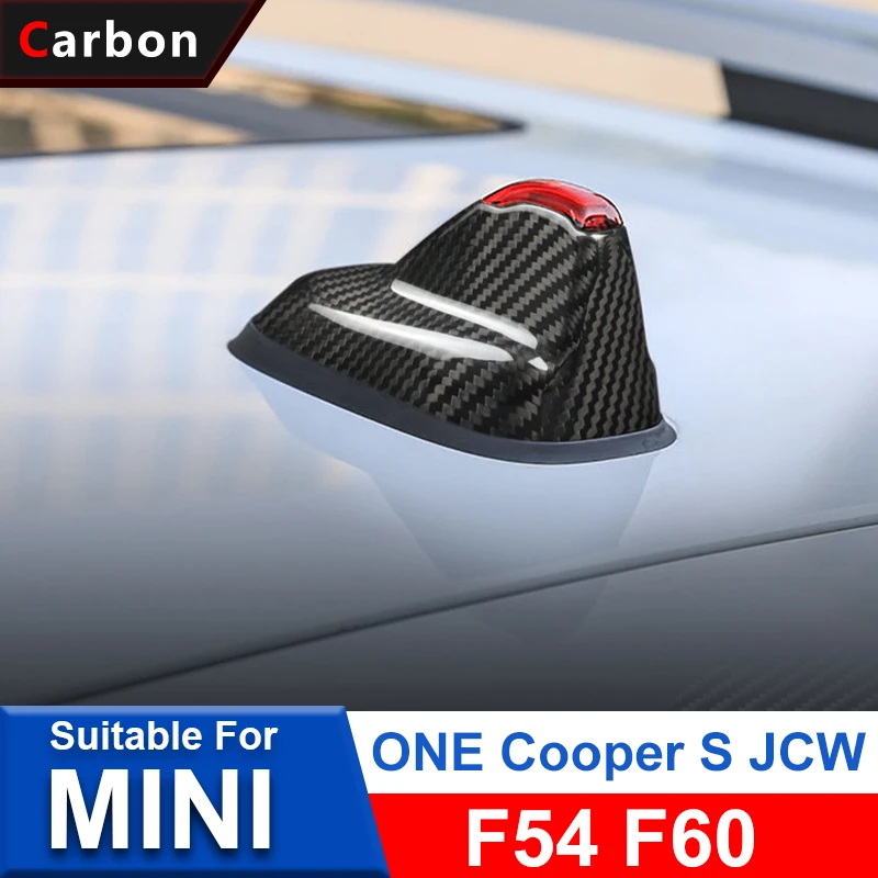 

Carbon Fiber Car Antenna Decorative Cover For MINI Cooper S JCW F54 F60 Countryman CLUBMAN Exterior Modification Accessories