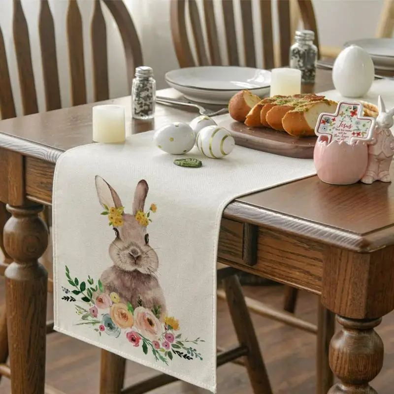 Easter Table Runner Linen Easter Table Runner Decorations 72x13 Inches Easter Dinner Party Supplies Tabletop Decor
Easter Table Runner Linen Easter Table Runner Decorations 72x13 Inches Easter Dinner Party Supplies Tabletop Decor
