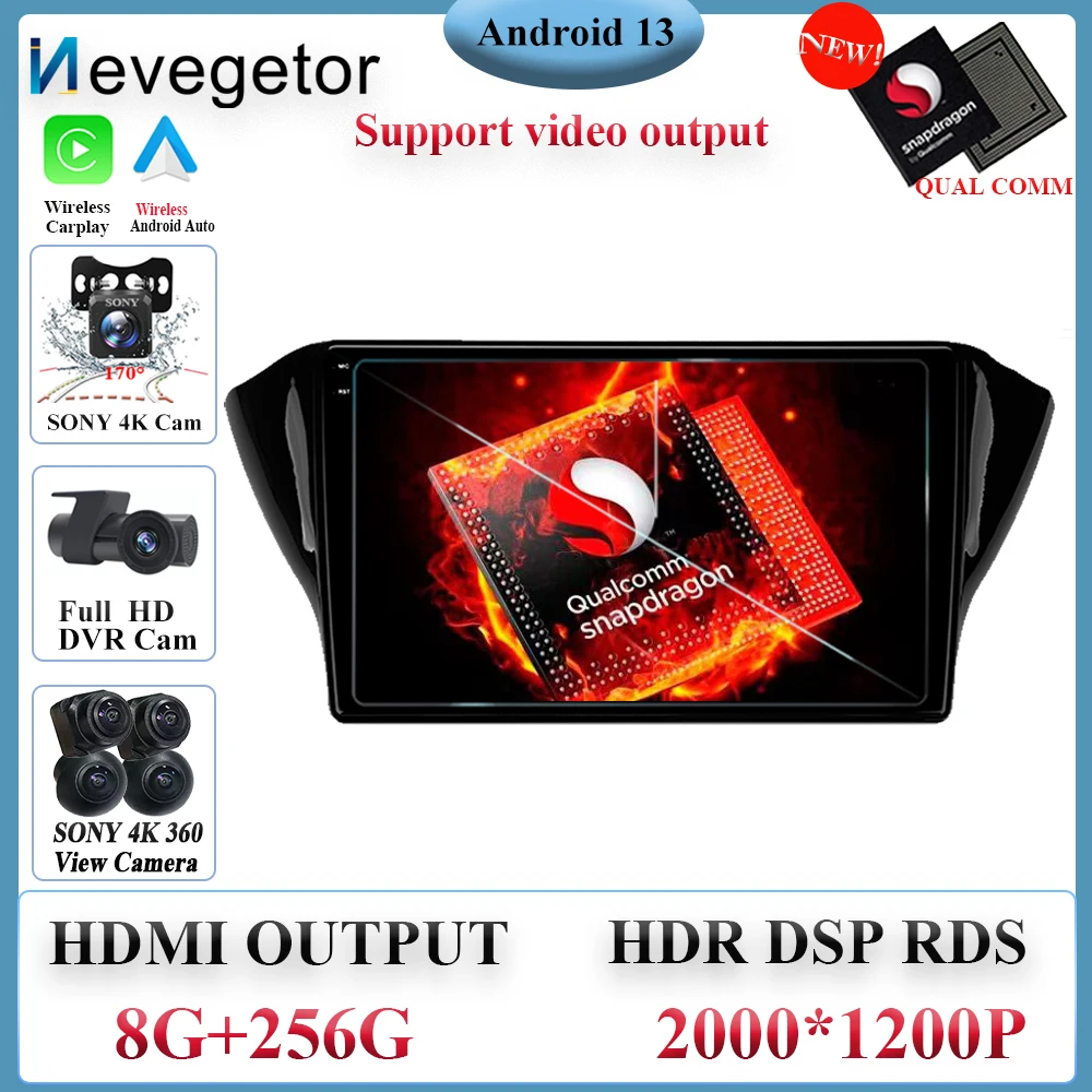 Автомобильный DVD-плеер Qualcomm Android 13 для Geely GS 2016 - 2020 Emgrand EC7 20, автомобильное радио, мультимедийный видеоплеер, навигация Carplay GPS
Автомобильный DVD-плеер Qualcomm Android 13 для Geely GS 2016 - 2020 Emgrand EC7 20, автомобильное радио, мультимедийный видеоплеер, навигация Carplay GPS