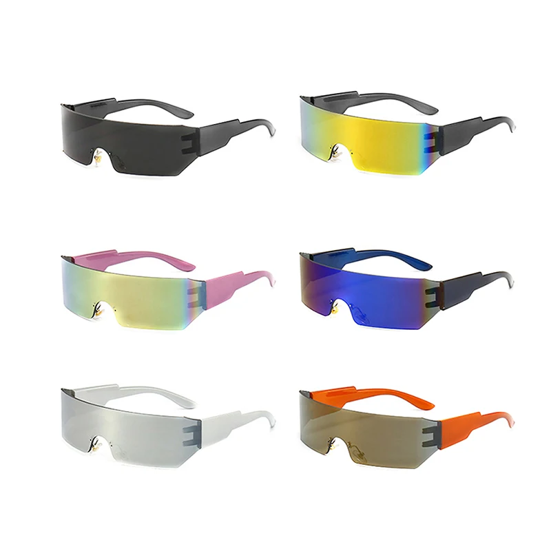 Outdoor Sunglasses Y2K Sun Glasses Men Women One-piece Eyewear 2000S 90S Aesthetic Goggles Winter Riding Glasses
Outdoor Sunglasses Y2K Sun Glasses Men Women One-piece Eyewear 2000S 90S Aesthetic Goggles Winter Riding Glasses